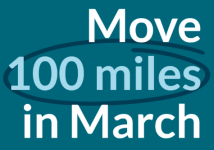 Move 100 miles in March - Register your interest 