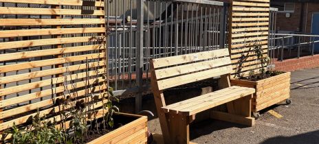 Fundraising provides new Wellbeing Courtyard for Stanmore