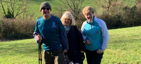 37 miles for RNOH Charity: Spinal surgery survivor draws media buzz!